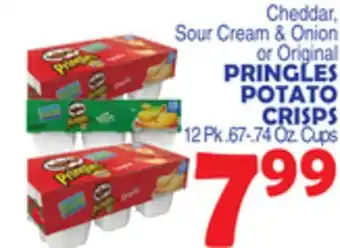 Bravo Supermarkets PRINGLES POTATO CRISPS offer