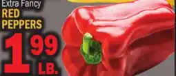 Bravo Supermarkets RED PEPPERS offer