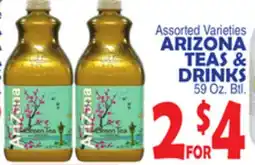 Bravo Supermarkets ARIZONA TEAS & DRINKS offer