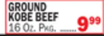 Bravo Supermarkets GROUND KOBE BEEF offer