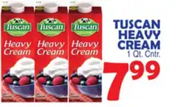 Bravo Supermarkets TUSCAN HEAVY CREAM offer