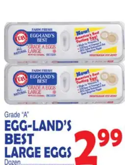 Bravo Supermarkets EGG-LAND'S BEST LARGE EGGS offer