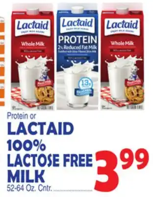 Bravo Supermarkets LACTAID 100% LACTOSE FREE MILK offer