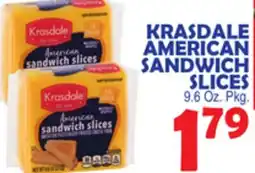Bravo Supermarkets KRASDALE AMERICAN SANDWICH SLICES offer