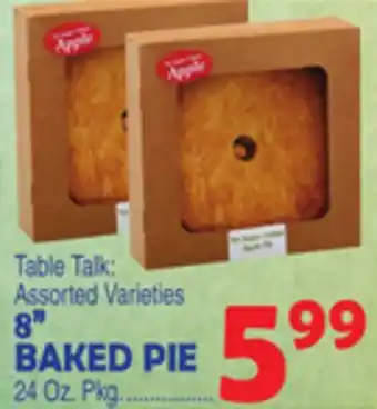 Bravo Supermarkets 8 BAKED PIE offer