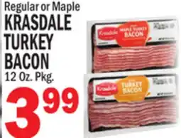 Bravo Supermarkets KRASDALE TURKEY BACON offer