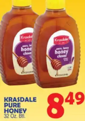 Bravo Supermarkets KRASDALE PURE HONEY offer