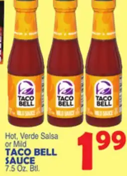 Bravo Supermarkets TACO BELL SAUCE offer
