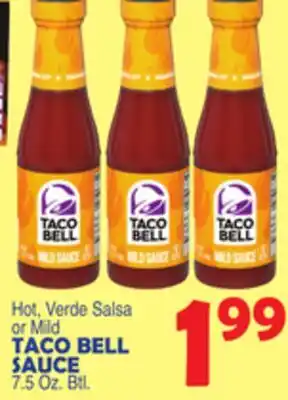 Bravo Supermarkets TACO BELL SAUCE offer