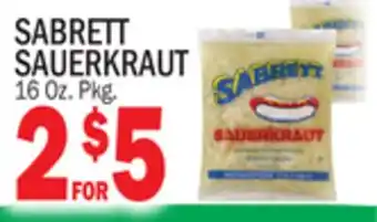 Bravo Supermarkets SABRETT SAUERKRAUT offer