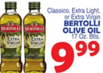 Bravo Supermarkets BERTOLLI OLIVE OIL offer