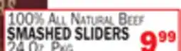 Bravo Supermarkets SMASHED SLIDERS offer