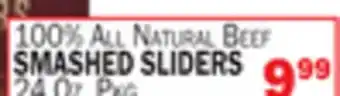 Bravo Supermarkets SMASHED SLIDERS offer