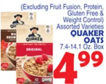 Bravo Supermarkets QUAKER OATS offer