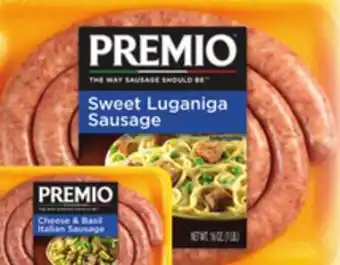 Bravo Supermarkets PREMIO SWEET LUGANIGA SAUSAGE offer