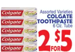 Bravo Supermarkets COLGATE TOOTHPASTE offer