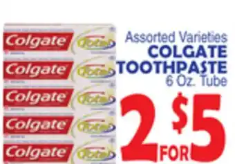 Bravo Supermarkets COLGATE TOOTHPASTE offer