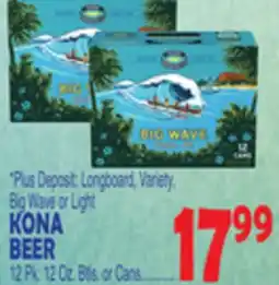 Bravo Supermarkets KONA BEER offer