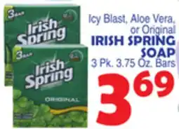 Bravo Supermarkets IRISH SPRING SOAP offer