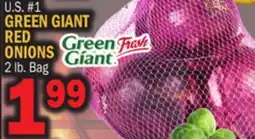 C Town GREEN GIANT RED ONIONS offer