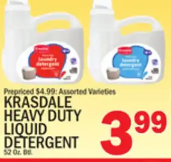 C Town KRASDALE HEAVY DUTY LIQUID DETERGENT offer