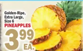 Bravo Supermarkets PINEAPPLES offer
