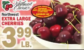 C Town EXTRA LARGE CHERRIES offer