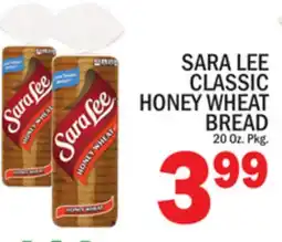 C Town SARA LEE CLASSIC HONEY WHEAT BREAD offer