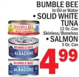 C Town BUMBLE BEE In Oil or Water offer