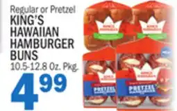 C Town KING'S HAWAIIAN HAMBURGER BUNS offer
