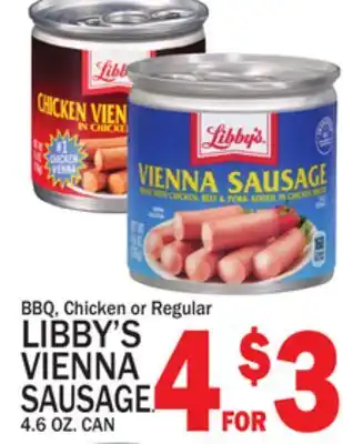 C Town LIBBY'S VIENNA SAUSAGE offer
