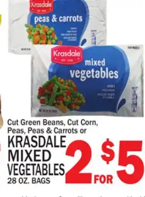 C Town KRASDALE MIXED VEGETABLES offer