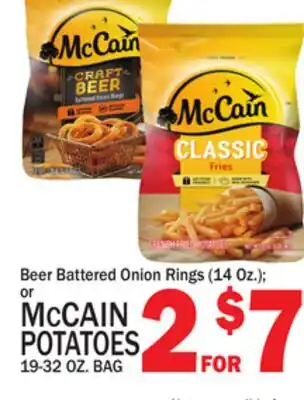 C Town MCCAIN POTATOES 19-32 OZ. BAG offer