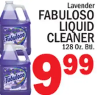C Town FABULOSO LIQUID CLEANER offer