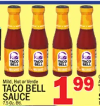 C Town TACO BELL SAUCE offer