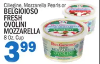 C Town BELGIOIOSO FRESH OVOLINI MOZZARELLA offer