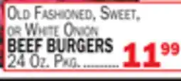 C Town BEEF BURGERS offer