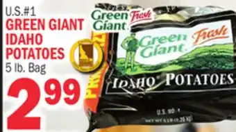 C Town GREEN GIANT IDAHO POTATOES offer