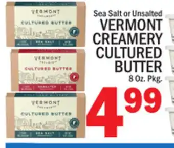 C Town VERMONT CREAMERY CULTURED BUTTER offer