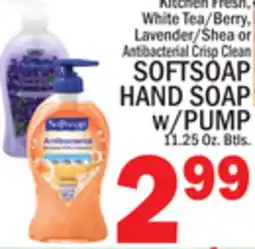 C Town SOFTSOAP HAND SOAP w/PUMP offer