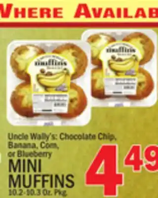 C Town UNCLE WALLY'S MINI MUFFINS offer