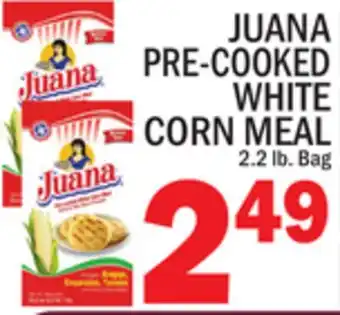 C Town JUANA PRE-COOKED WHITE CORN MEAL offer