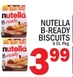 C Town NUTELLA B-READY BISCUITS offer