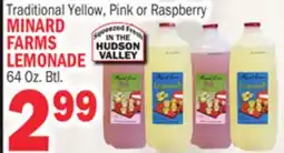 C Town MINARD FARMS LEMONADE offer