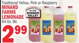 C Town MINARD FARMS LEMONADE offer