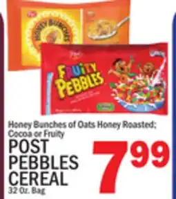 C Town POST PEBBLES CEREAL offer