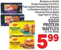 C Town EGGO PROTEIN WAFFLES 12.3 Oz. Boxes offer