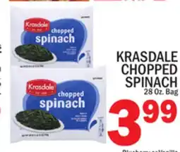 C Town KRASDALE CHOPPED SPINACH offer