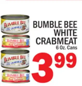 C Town BUMBLE BEE WHITE CRABMEAT offer