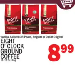 C Town EIGHT O'CLOCK GROUND COFFEE offer